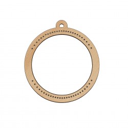 Baza Blank Glob pentru Tesut Margele - Loom Beads - 100mm - gaurele 1mm - B03 Baza Blank Glob pentru Tesut Margele - Loom Beads - 100mm - gaurele 1mm - B03