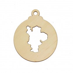 Baza Blank Glob Rotund - Mos Craciun - G12 - 100x100 mm Baza Blank Glob Rotund - Mos Craciun - G12 - 100x100 mm