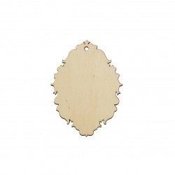 Baza Blank Ornament Brad - O03 - 100x75 mm Baza Blank Ornament Brad - O03 - 100x75 mm