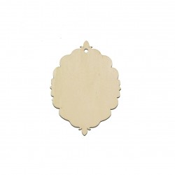 Baza Blank Ornament Brad - O05 - 100x75 mm Baza Blank Ornament Brad - O05 - 100x75 mm