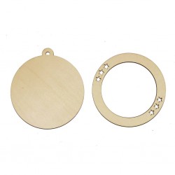 Set 2 Baze Blank - Decoratiune Brad - 08 - 110x100mm Set 2 Baze Blank - Decoratiune Brad - 08 - 110x100mm