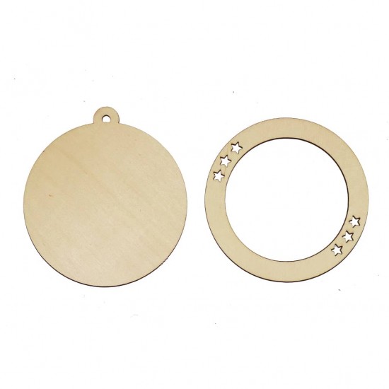 Set 2 Baze Blank - Decoratiune Brad - 08 - 110x100mm