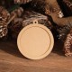 Set 2 Figurine Glob  din MDF