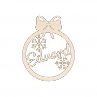 Baza Blank Glob  Personalizata - Funda si Fulgi - 125x100 mm