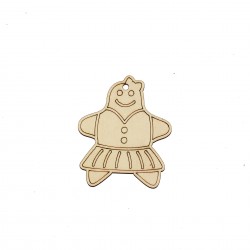 Baza Blank Conturata pentru Pictat - Turta Dulce - P12 - 80x65 mm Baza Blank Conturata pentru Pictat - Turta Dulce - P12 - 80x65 mm