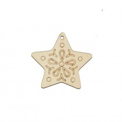 Baza Blank Conturata pentru Pictat - Stea - P16 - 90x80 mm Baza Blank Conturata pentru Pictat - Stea - P16 - 90x80 mm