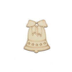 Baza Blank Conturata pentru Pictat - Clopotel - P18 - 80x65mm