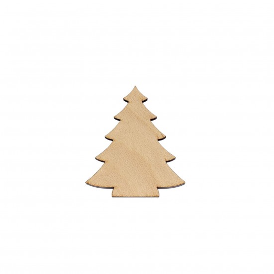 Baza Blank Brad de Craciun  H10cm - B02 - 100x90 mm