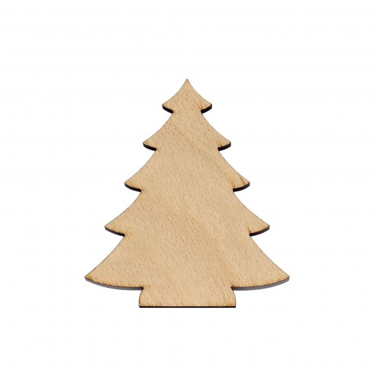 Baza Blank Brad de Craciun  H15cm - B02 - 150x135 mm