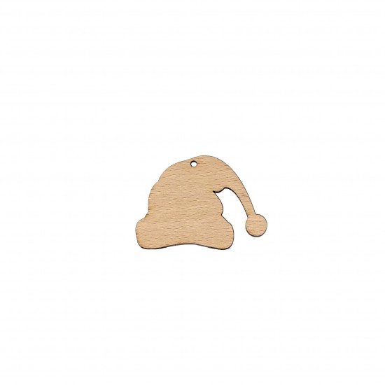 Baza Blank Caciula Mos Craciun  H5cm - C01 - 70x50 mm
