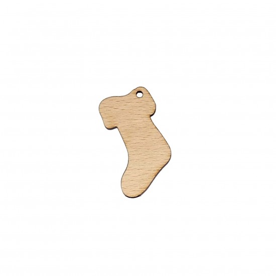 Baza Blank Soseta Craciun  H10cm - S02 - 100x60 mm
