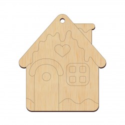 Baza Blank - Casuta Turta Dulce cu Gravura - H10cm - 100x90 mm Baza Blank - Casuta Turta Dulce cu Gravura - H10cm - 100x90 mm
