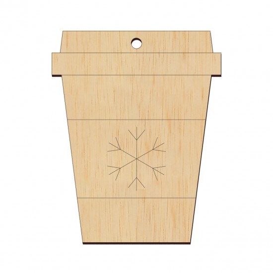 Baza Blank - Pahar Cafea cu Gravura - H10cm - 100x80 mm