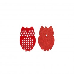 Baza blank Tip Gherghef din Acril - Bufnita - gaurele 1.5mm - Spate Fetru - 40x26 mm Baza blank Tip Gherghef din Acril - Bufnita - gaurele 1.5mm - Spate Fetru - 40x26 mm