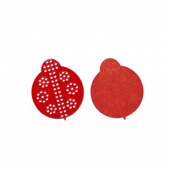 Baza blank Tip Gherghef din Acril - Gargarita - gaurele 1.5mm - Spate Fetru - 48x40 mm