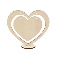 Ornament Blank Inima cu baza Blank