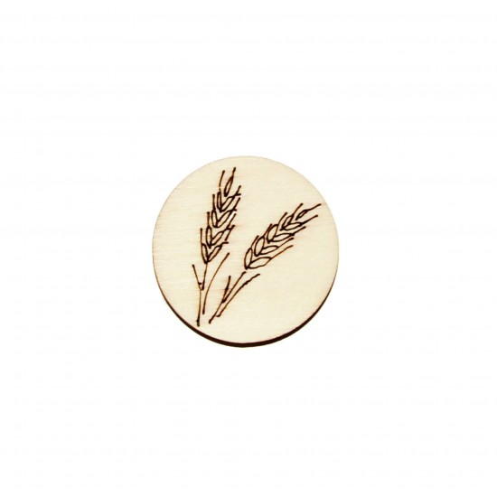 Baza blank Cerc cu Grau Blank - 40x40 mm