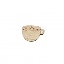 Baza Blank Ceasca Ceai - 40x28 mm Baza Blank Ceasca Ceai - 40x28 mm