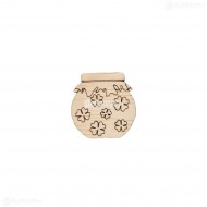 Baza Blank Borcan Trifoi - 40x40 mm