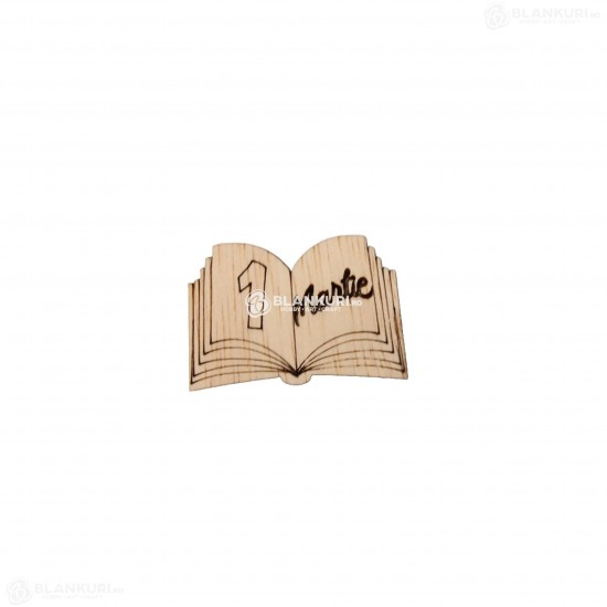 Baza Blank Carte Deschisa 1 Martie - 45x30 mm