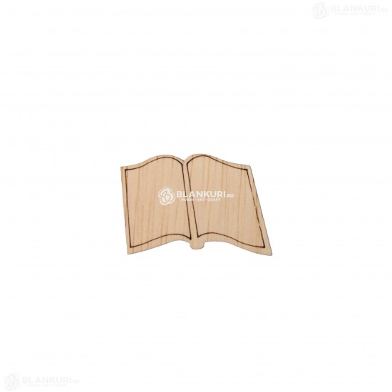 Baza Blank Carte Deschisa - 45x30 mm