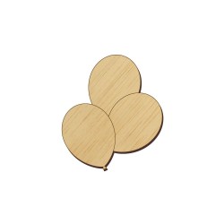 Baza Blank Martisor Baloane fara Fir - 40x35 mm Baza Blank Martisor Baloane fara Fir - 40x35 mm