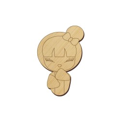 Baza Blank Martisor Gheisa - 40x35 mm Baza Blank Martisor Gheisa - 40x35 mm