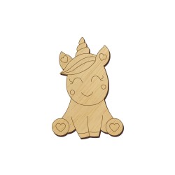 Baza Blank Martisor Unicorn - 45x32 mm Baza Blank Martisor Unicorn - 45x32 mm