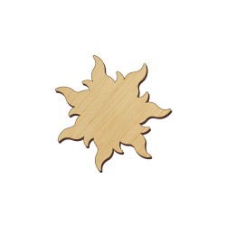 Baza Blank Martisor Soare - 40x40 mm Baza Blank Martisor Soare - 40x40 mm