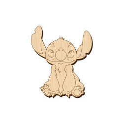 Baza Blank Martisor Extraterestru - 45x38 mm