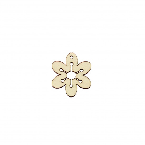 Baza Blank Floare de Cires  - 40x35 mm
