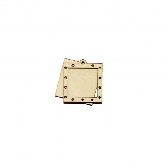 Set Doua Figurine Patrate  - 33x30 mm