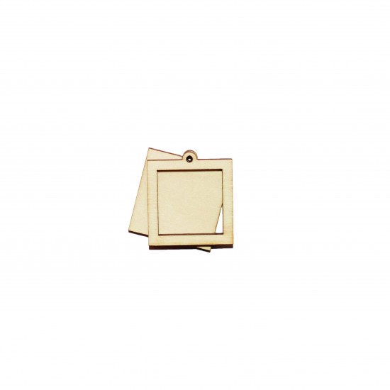 Set Doua Figurine Patrate  - 33x30 mm