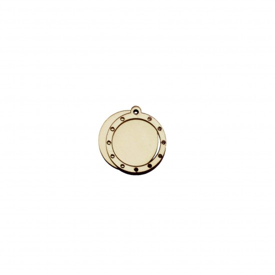 Set Doua Figurine Rotunde  - 33x30 mm