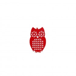 Baza Blank Tip Gherghef din Acril - Bufnita - gaurele 1.5mm - 40x26 mm Baza Blank Tip Gherghef din Acril - Bufnita - gaurele 1.5mm - 40x26 mm