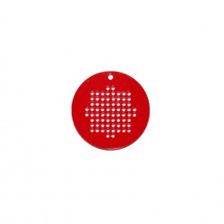 Baza Blank Tip Gherghef din Acril- Cerc 4,5cm - Model Traditional 4 - gaurele 1,5 mm Baza Blank Tip Gherghef din Acril- Cerc 4,5cm - Model Traditional 4 - gaurele 1,5 mm