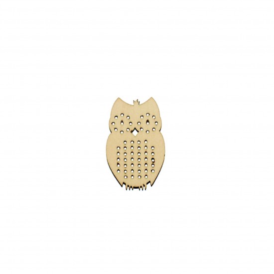 Baza Blank Tip Gherghef - Bufnita - gaurele 1 mm - 40x26 mm