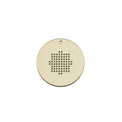 Baza Blank Tip Gherghef - Cerc 5cm - Motive Traditionale - gaurele 1mm