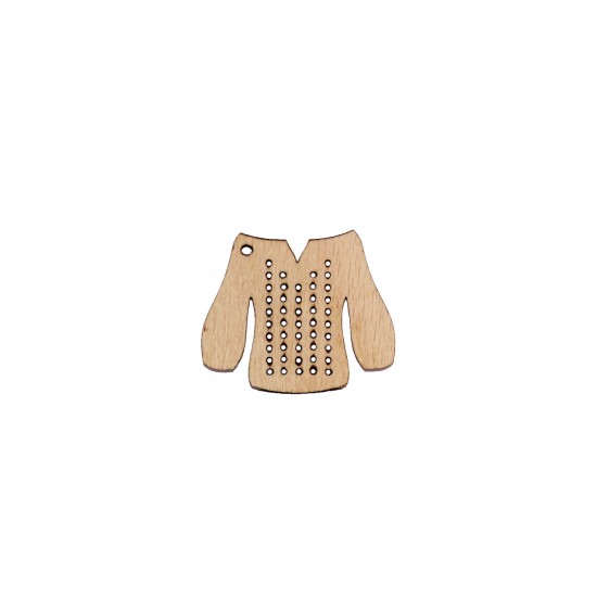 Baza Blank Tip Gherghef - Ie - gaurele 1 mm - 40x34 mm