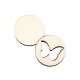 Set Doua Baze blank - Brosa-Martisor Licheni - Cerc - Model Fluture - 50x50 mm