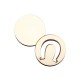 Set Doua Baze blank - Brosa-Martisor Licheni - Cerc - Model Potcoava - 50x50 mm