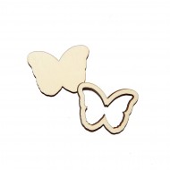 Set Doua Baze blank - Brosa-Martisor Licheni - Fluturas - 50x38 mm