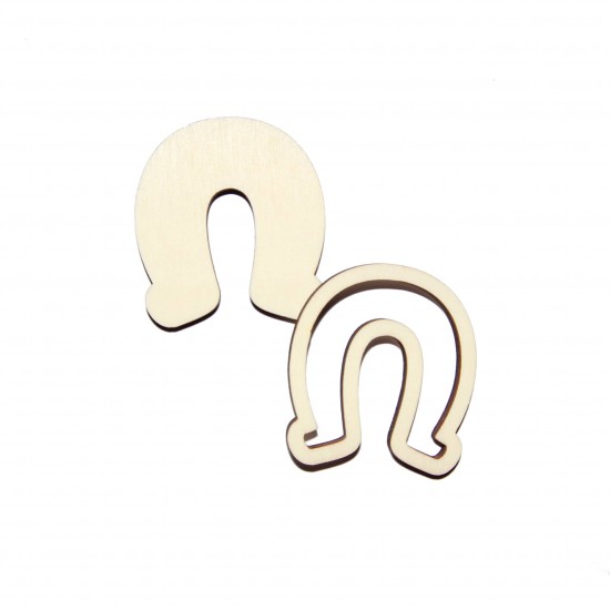 Set Doua Baze blank - Brosa-Martisor Licheni - Potcoava - 50x46 mm