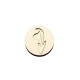 Set Doua Baze blank - Brosa-Martisor Licheni - Cerc - Model Ghiocel - 50x50 mm