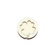 Set Doua Baze blank - Brosa-Martisor Licheni - Cerc - Trifoi cu patru foi - 50x50 mm