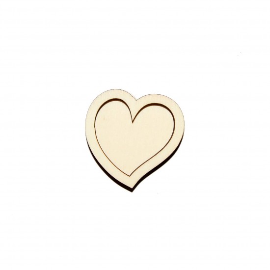 Set Doua Baze blank - Brosa-Martisor Licheni - Inima Asimetrica - 50x50 mm