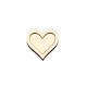 Set Doua Baze blank - Brosa-Martisor Licheni - Inima - 48x44 mm