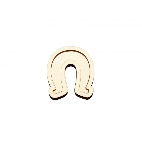 Set Doua Baze blank - Brosa-Martisor Licheni - Potcoava - 50x46 mm