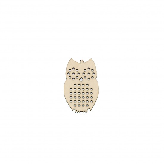 Baza Blank Tip Gherghef - Bufnita - gaurele 1,5 mm - 40x26 mm