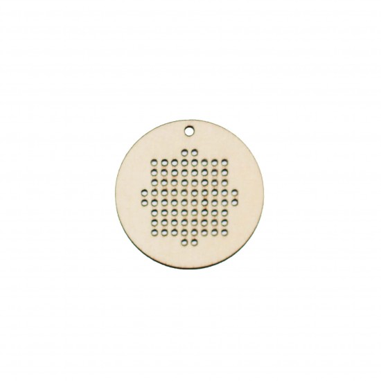 Baza Blank Tip Gherghef - Cerc 4.5cm - Model Traditional 4 - gaurele 1.5mm